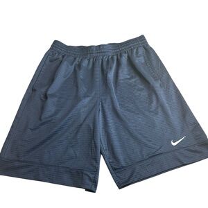 Nike Dri-Fit Men’s Athletic Training Shorts Navy‎ Blue Large